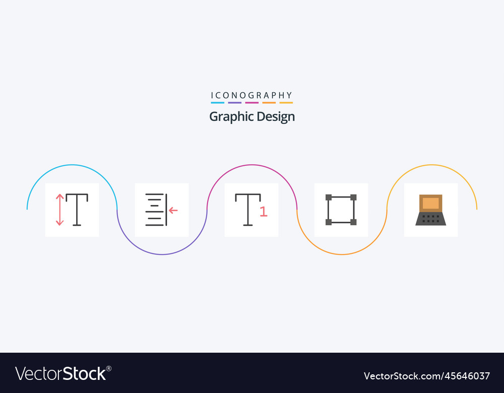 Design flat 5 icon pack including path computer