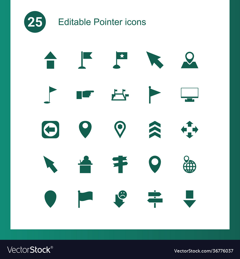 Pointer icons