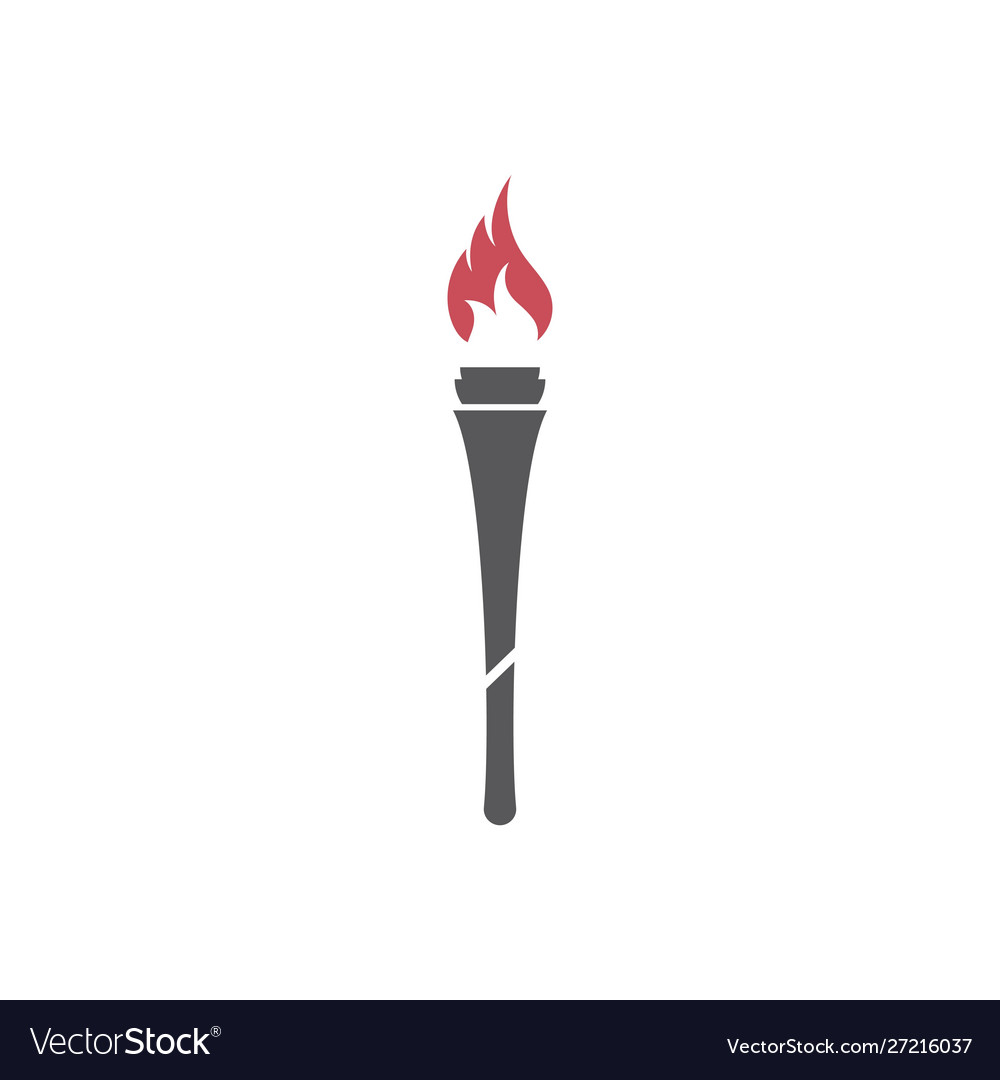Torch icon design