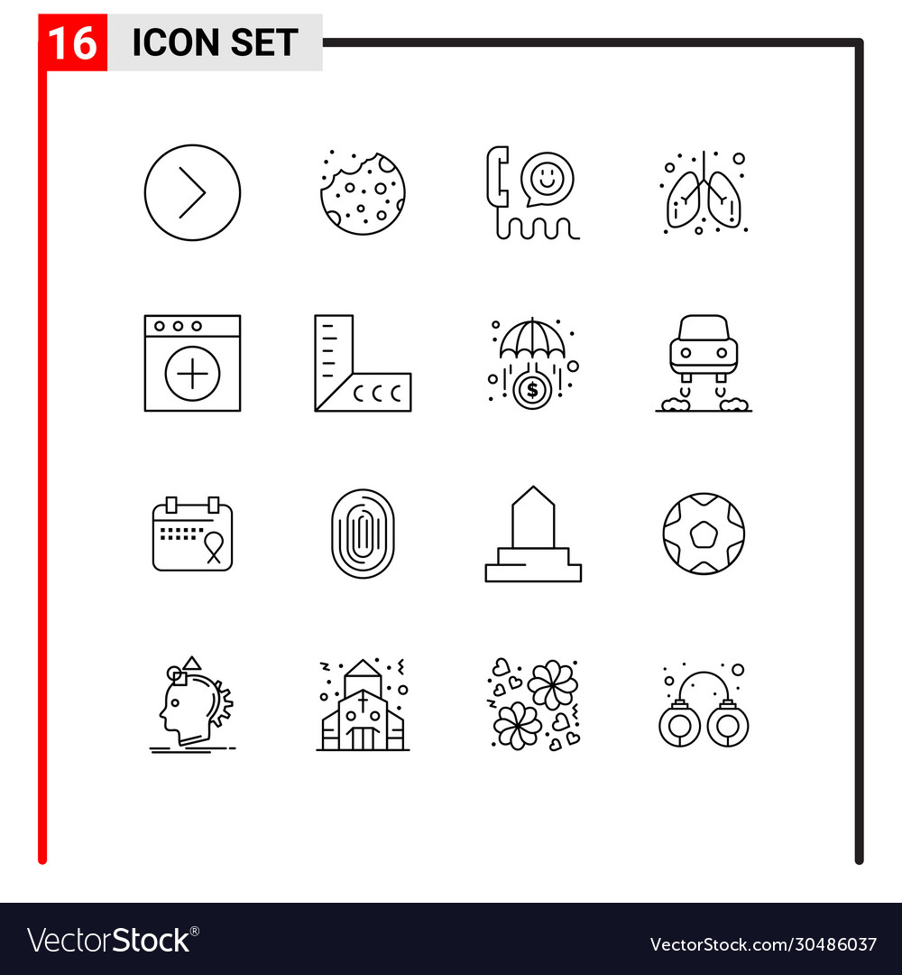 User interface pack 16 basic outlines app