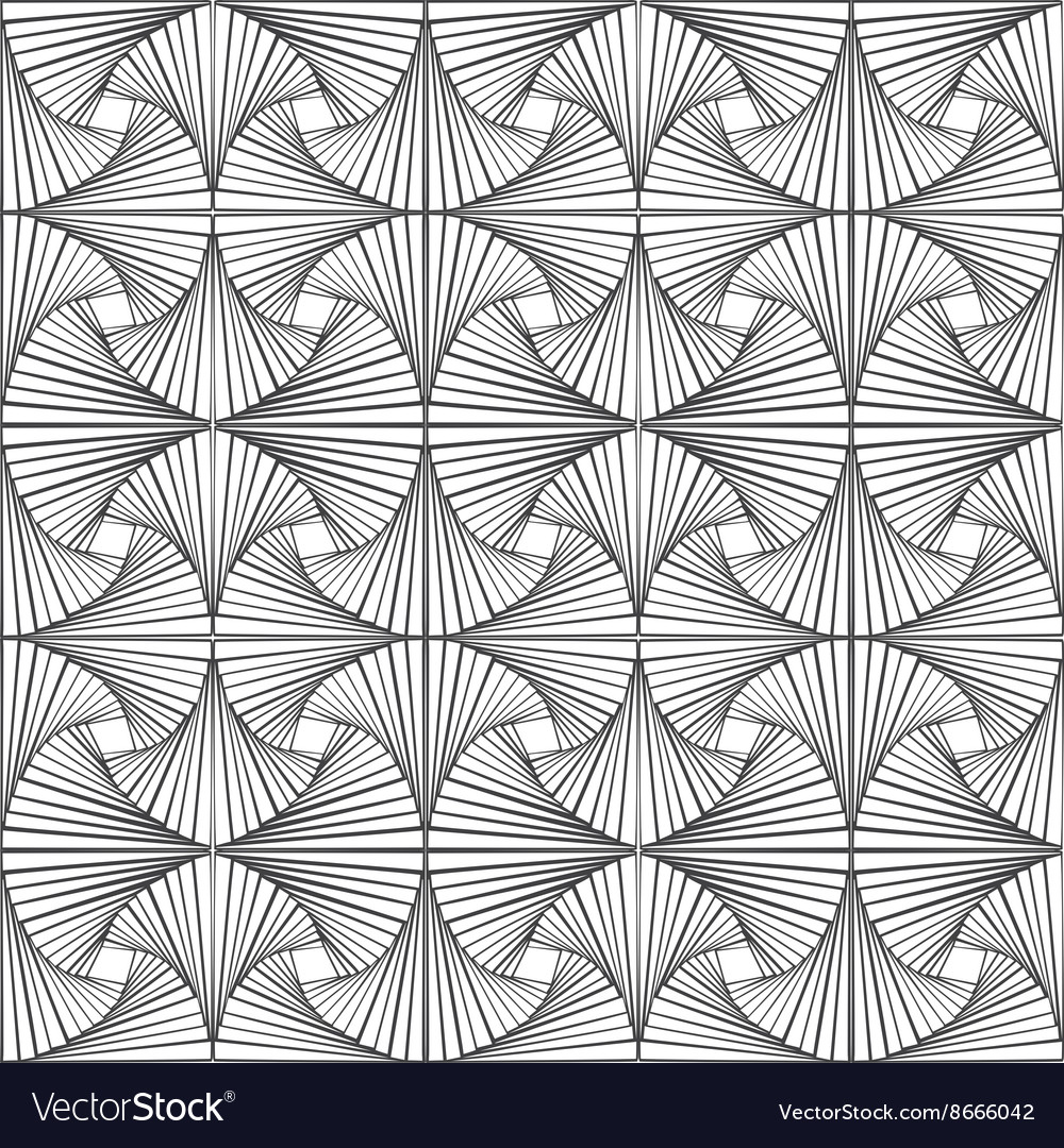 Entangle pattern with black and white