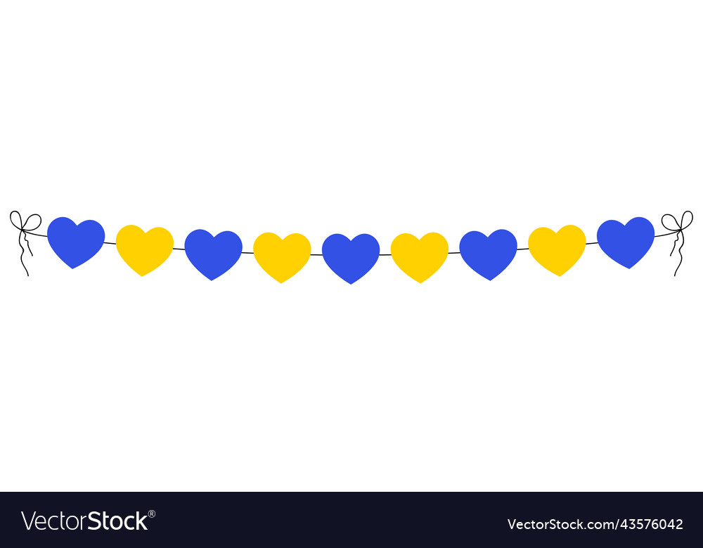 Independence day of ukraine flag color