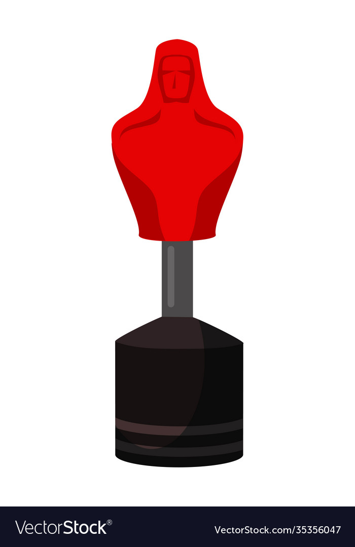 Menschliche Ausbildung Mannequin isoliert auf weiß vector image Menschliche Ausbildung Mannequin isoliert auf weiß