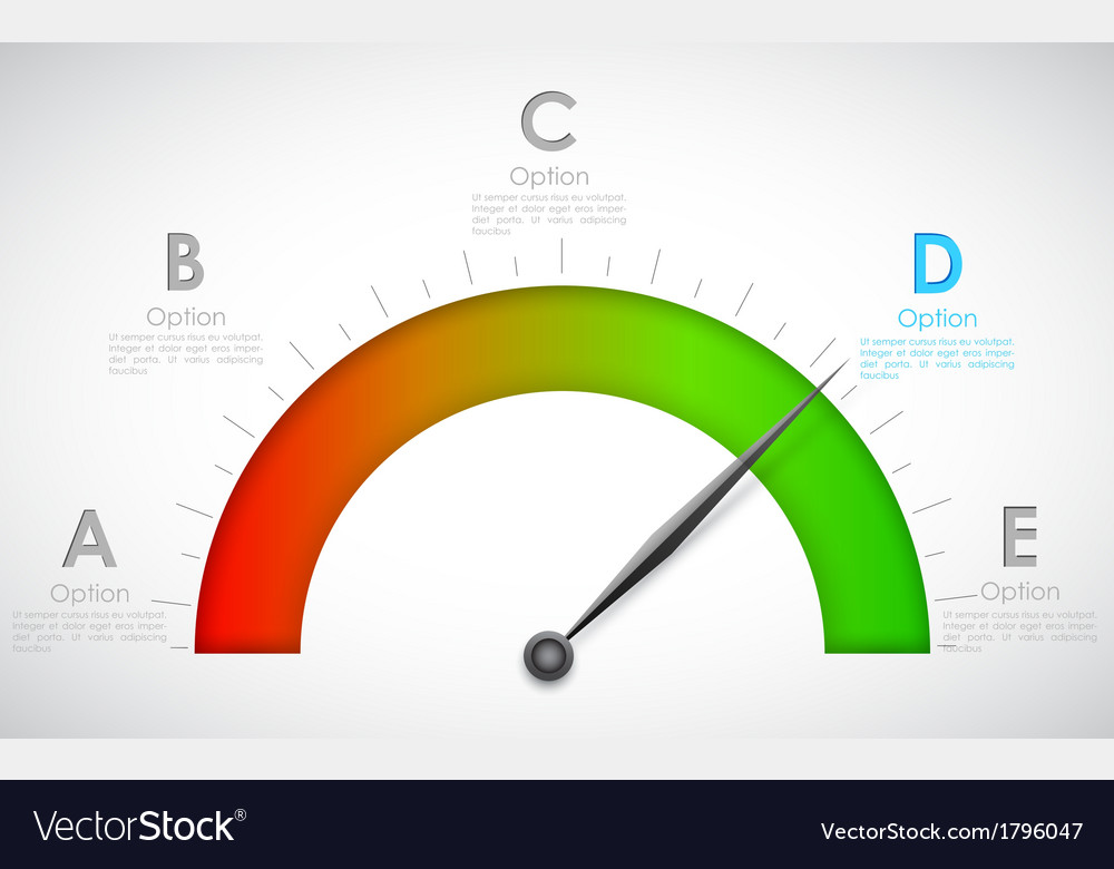 Infographic pointer