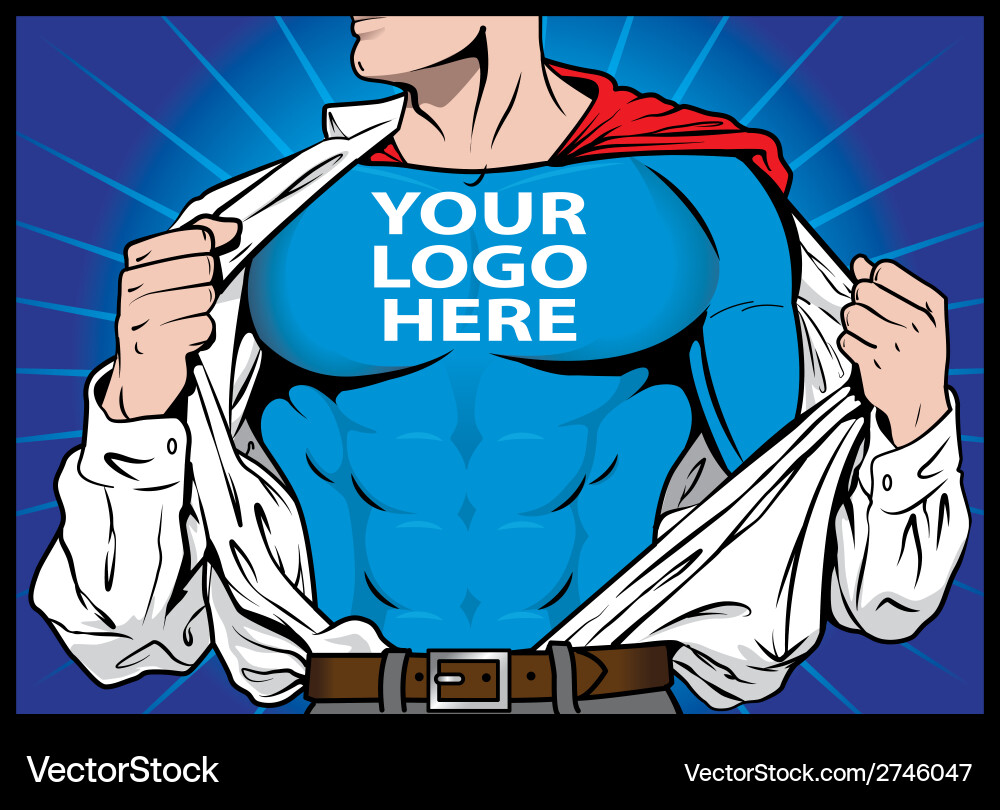 Superhero Royalty Free Vector Image - VectorStock