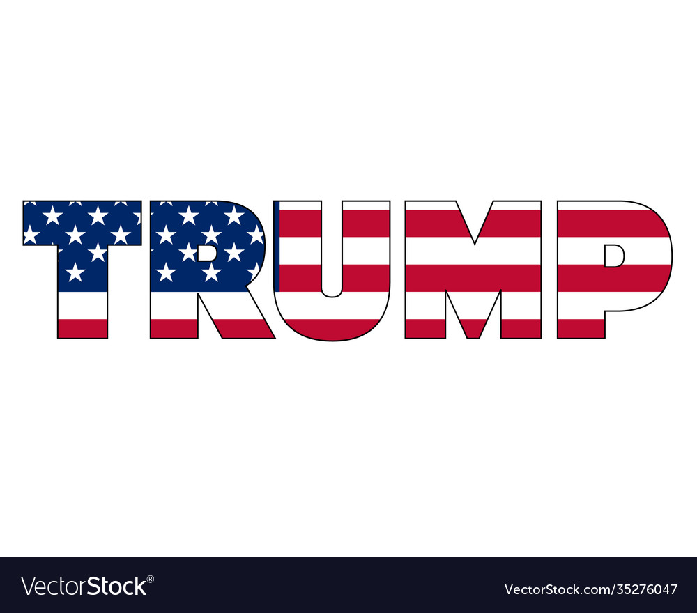 Vote usa 2020 election day flag united Royalty Free Vector