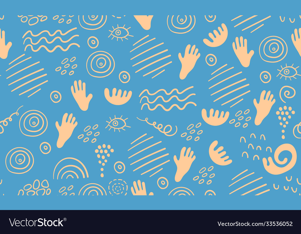 Abstract seamless pattern