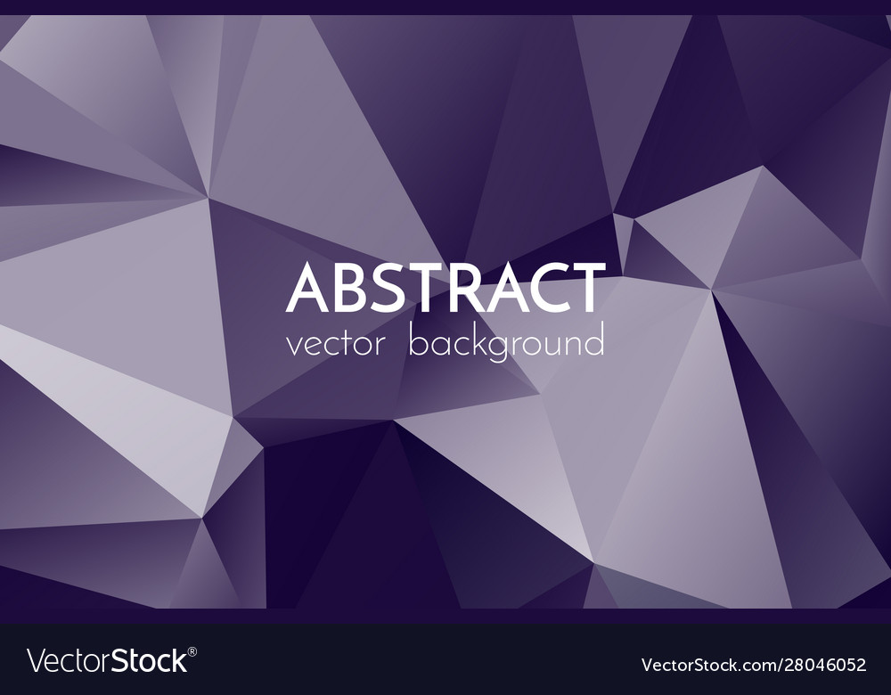 Abstract triangular background dark