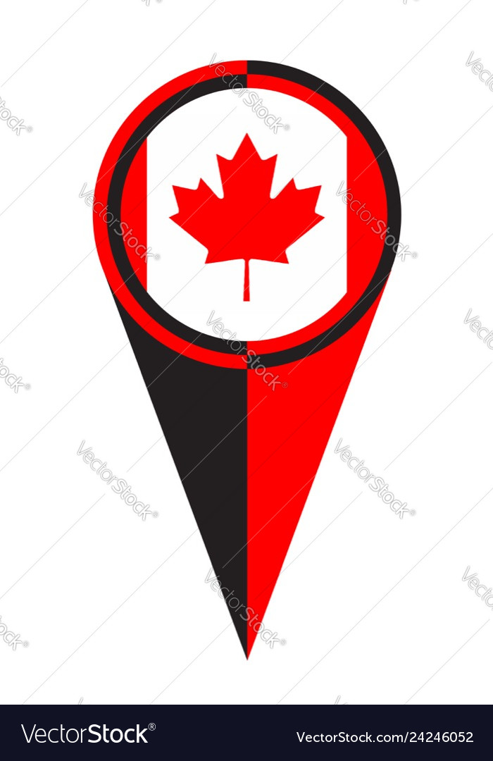 Canadian pointer location flag
