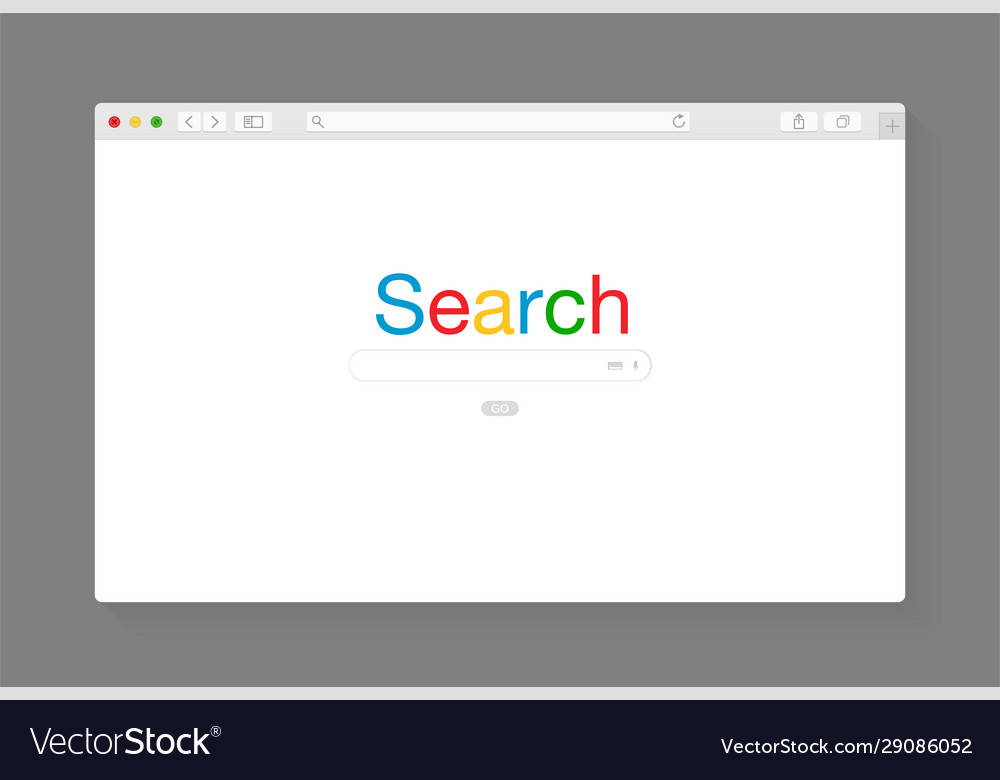 Modern Browser Window Mockup