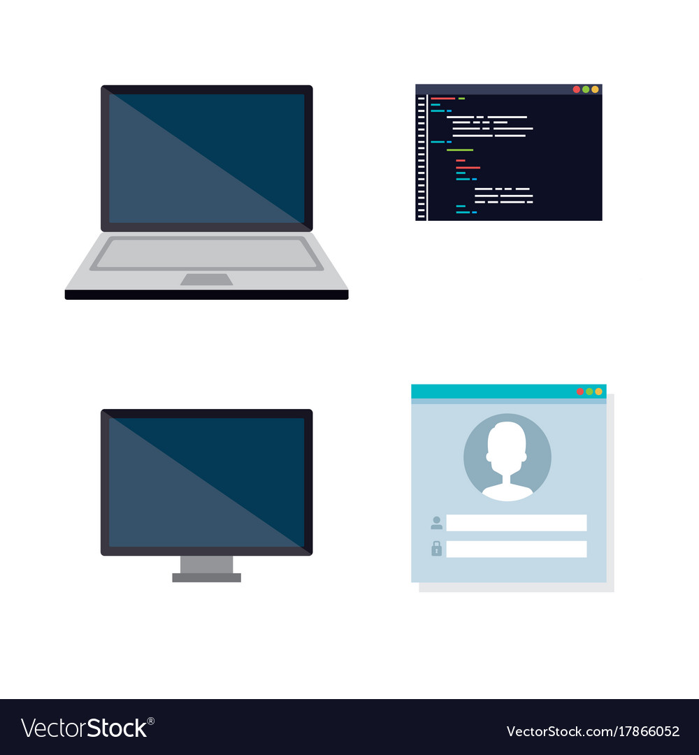 Programming languages set icons