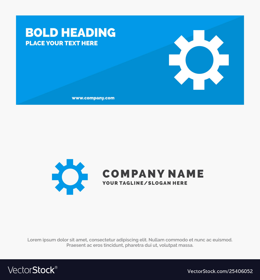 Setting gear logistic global solid icon website