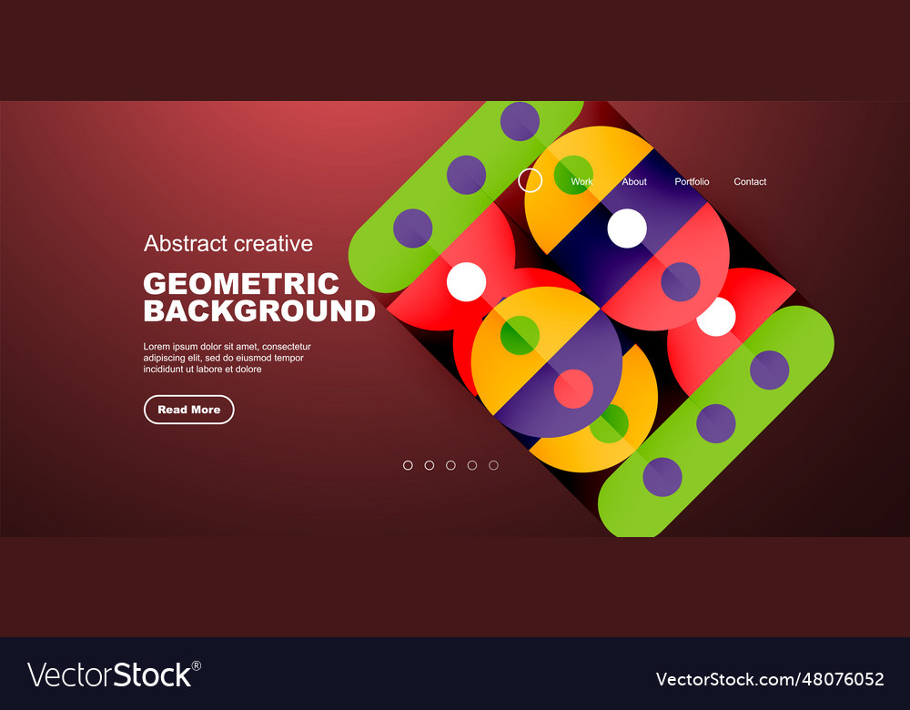 Simple circles and round elements pattern Vector Image Simple circles and round elements pattern