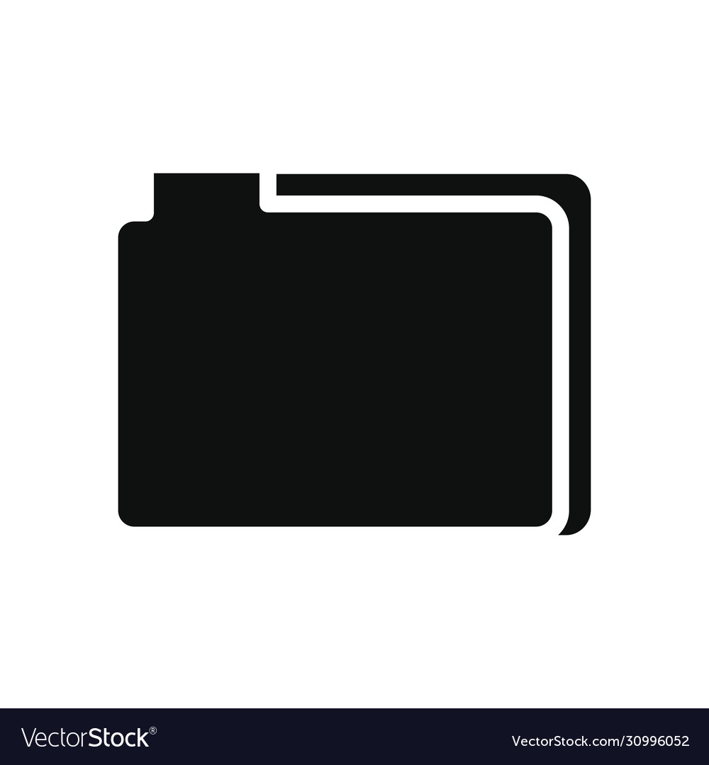 Smartphone app buttons concept folder icon