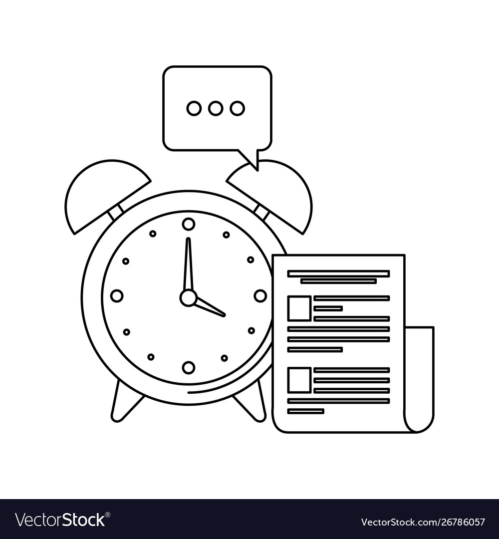Alarm clock with document file