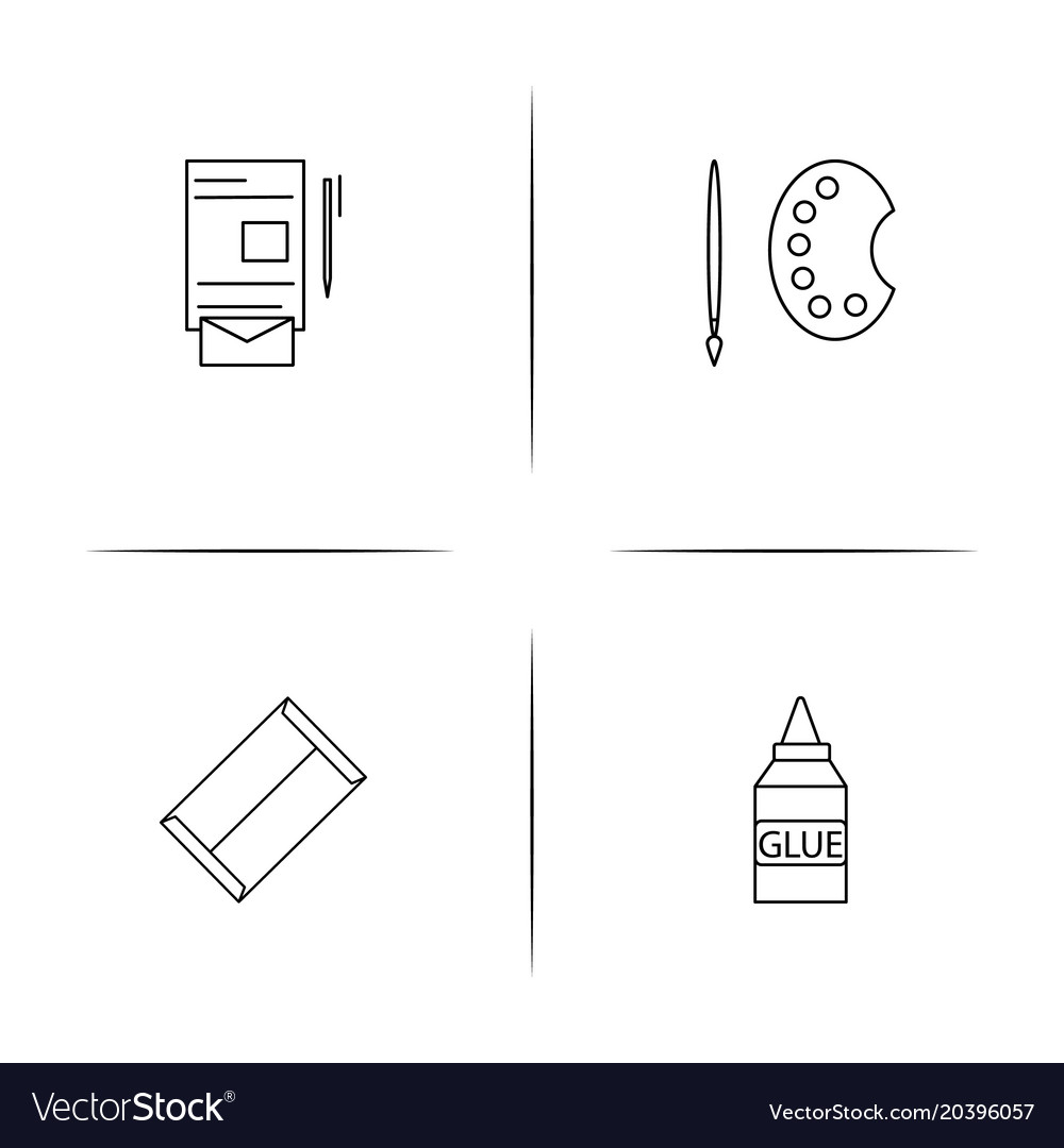 Creative process and design simple linear icon