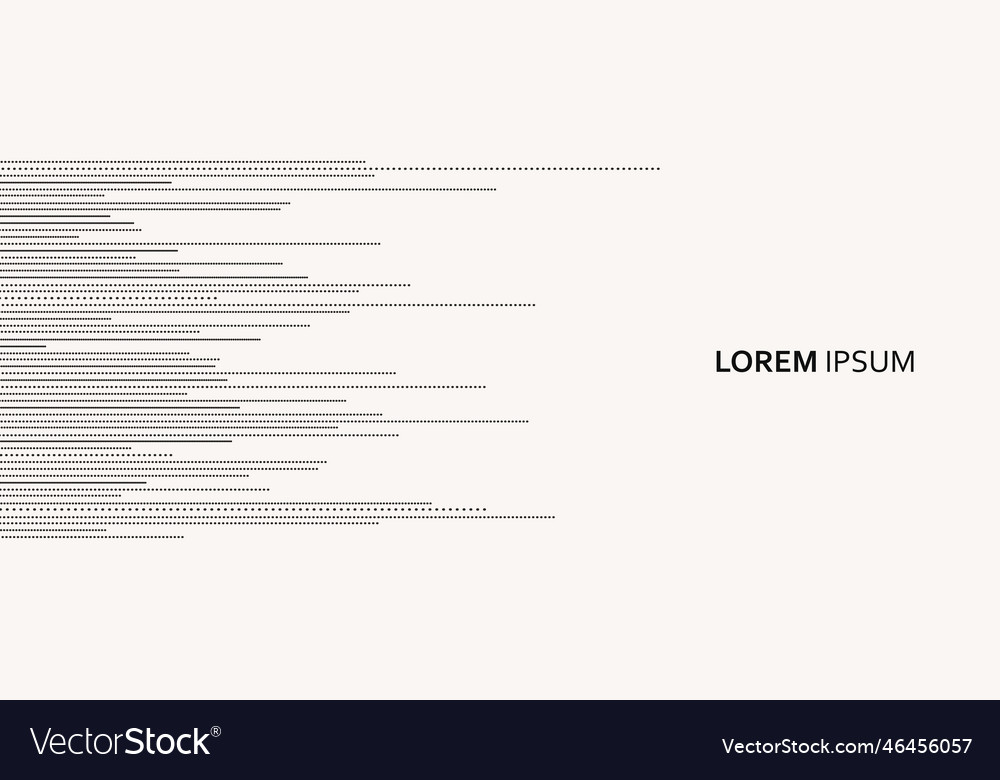 Equalizer lines repeat dotted doodle vector image Equalizer lines repeat dotted doodle
