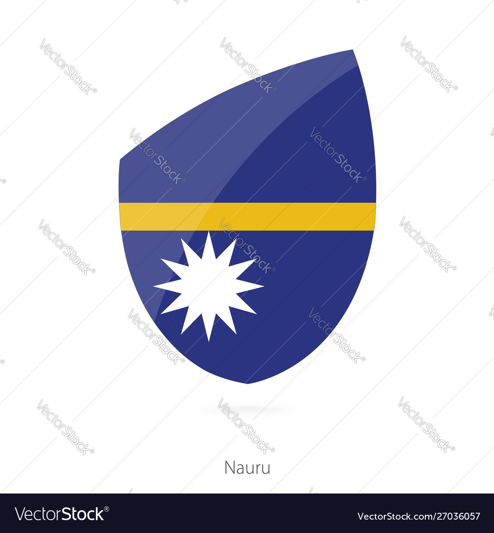 Flag nauru