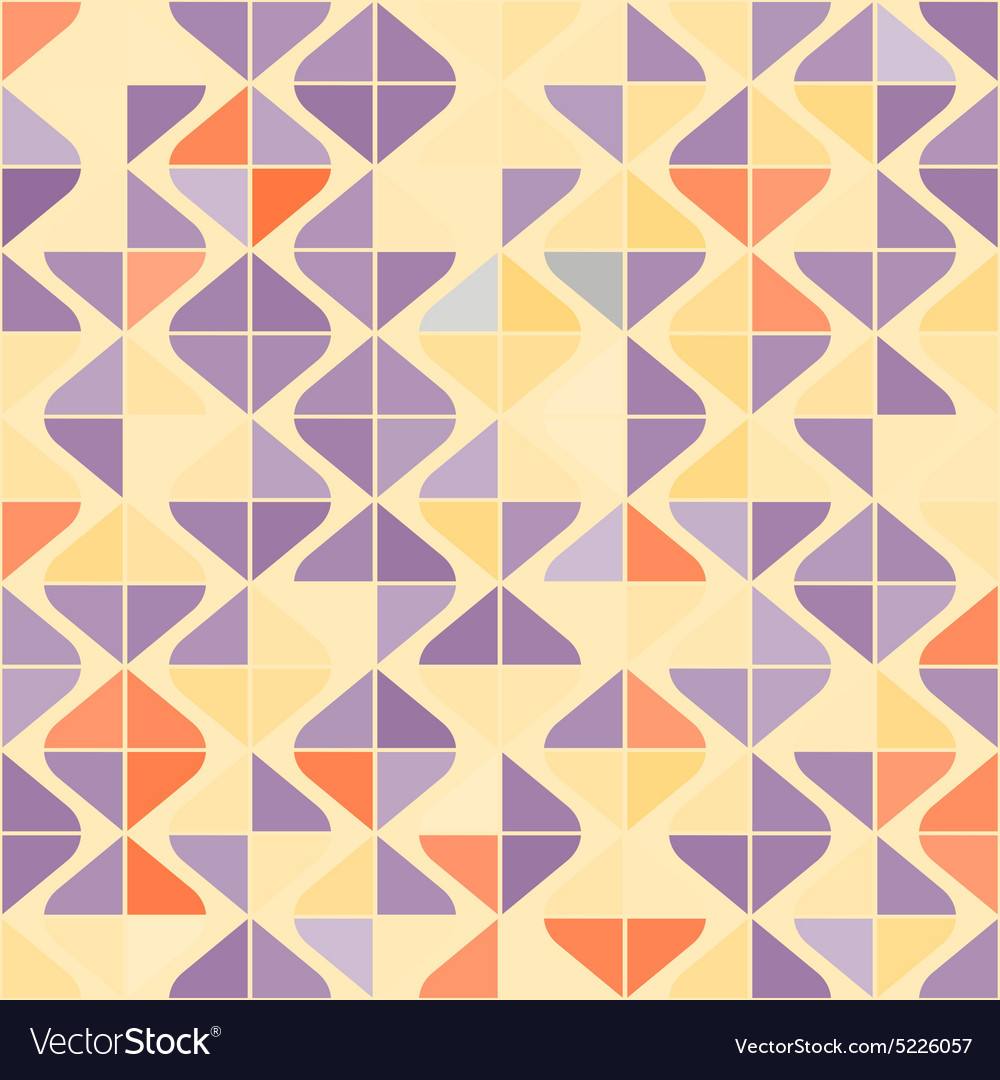 Seamless background with abstract geometric shapes