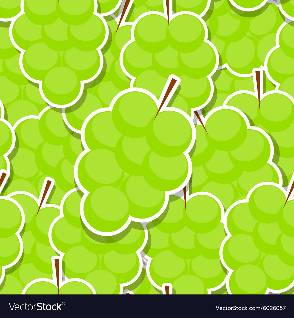 Seamless pattern background from grapes