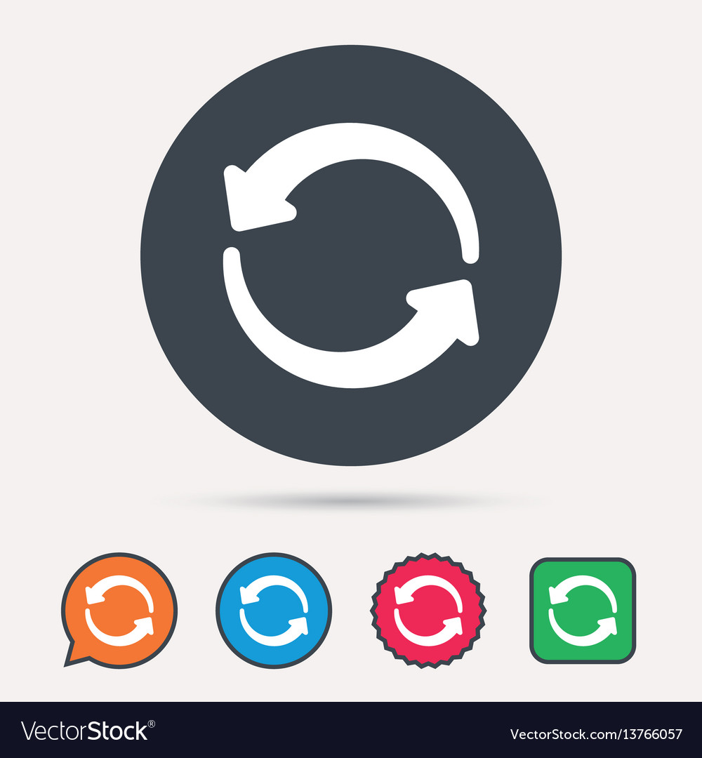 Update icon refresh or repeat sign