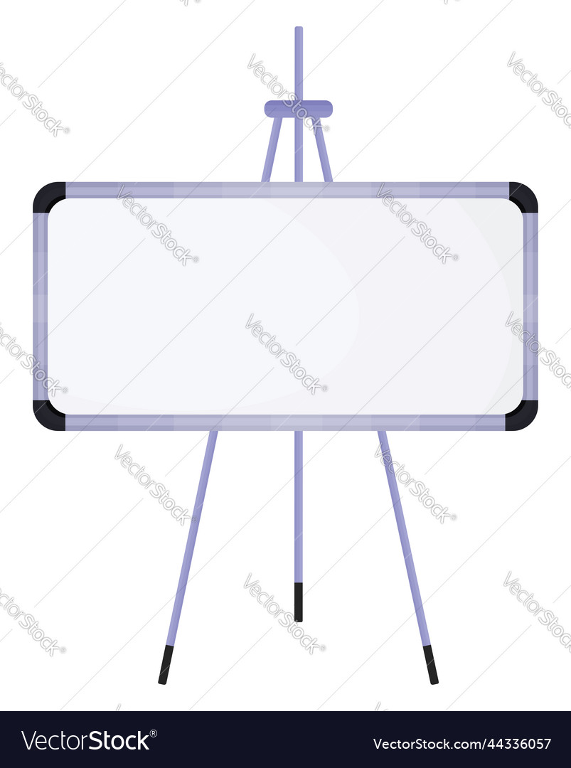 White board on a background