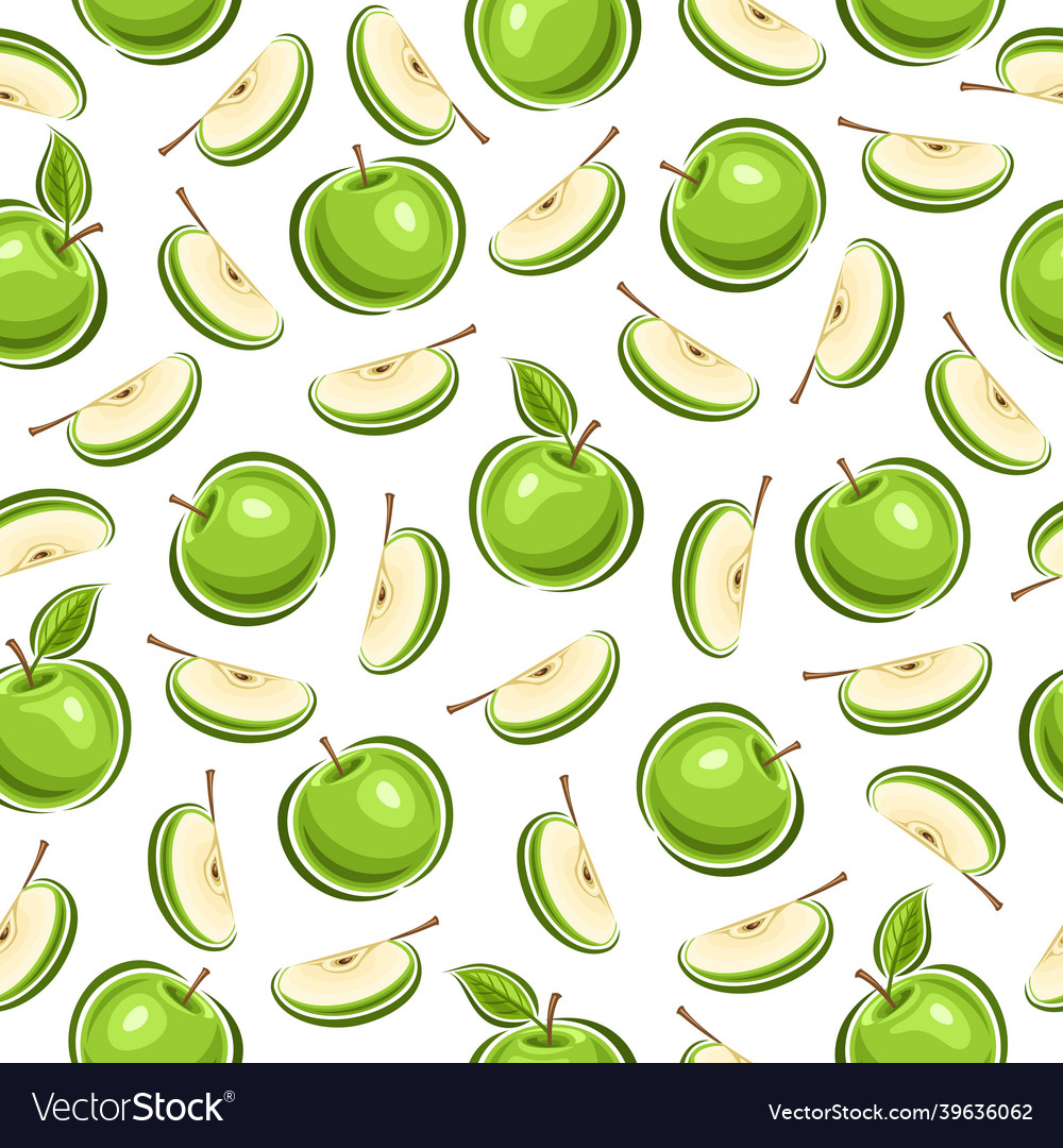 Apple seamless pattern