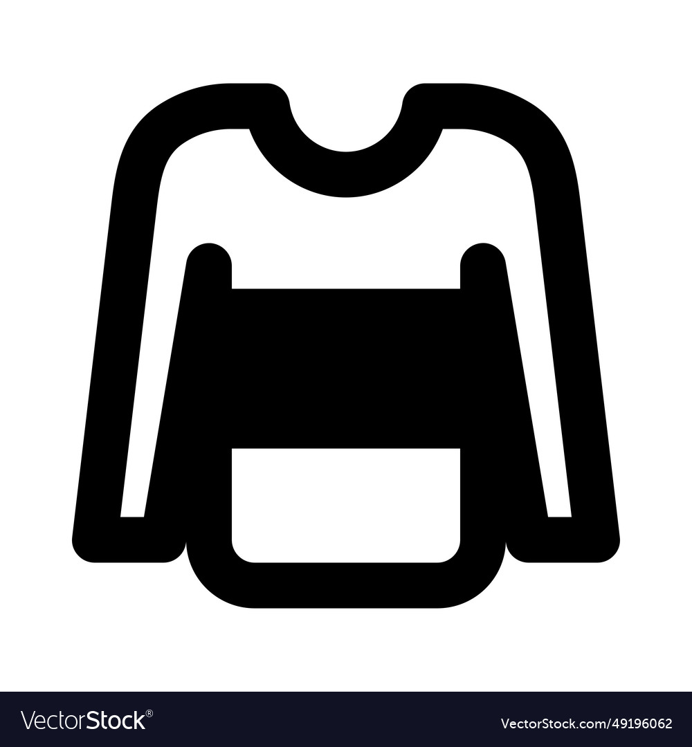 Designer sweater with stripe pattern