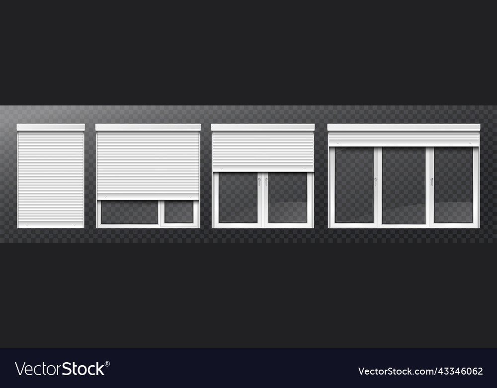 Doppelfenster mit Rolle