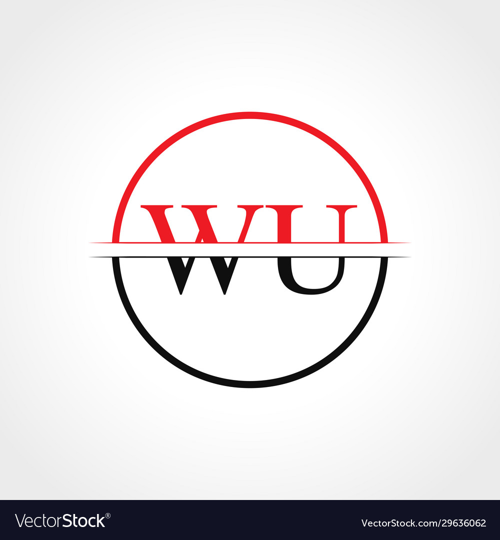 Initial wu letter linked logo creative