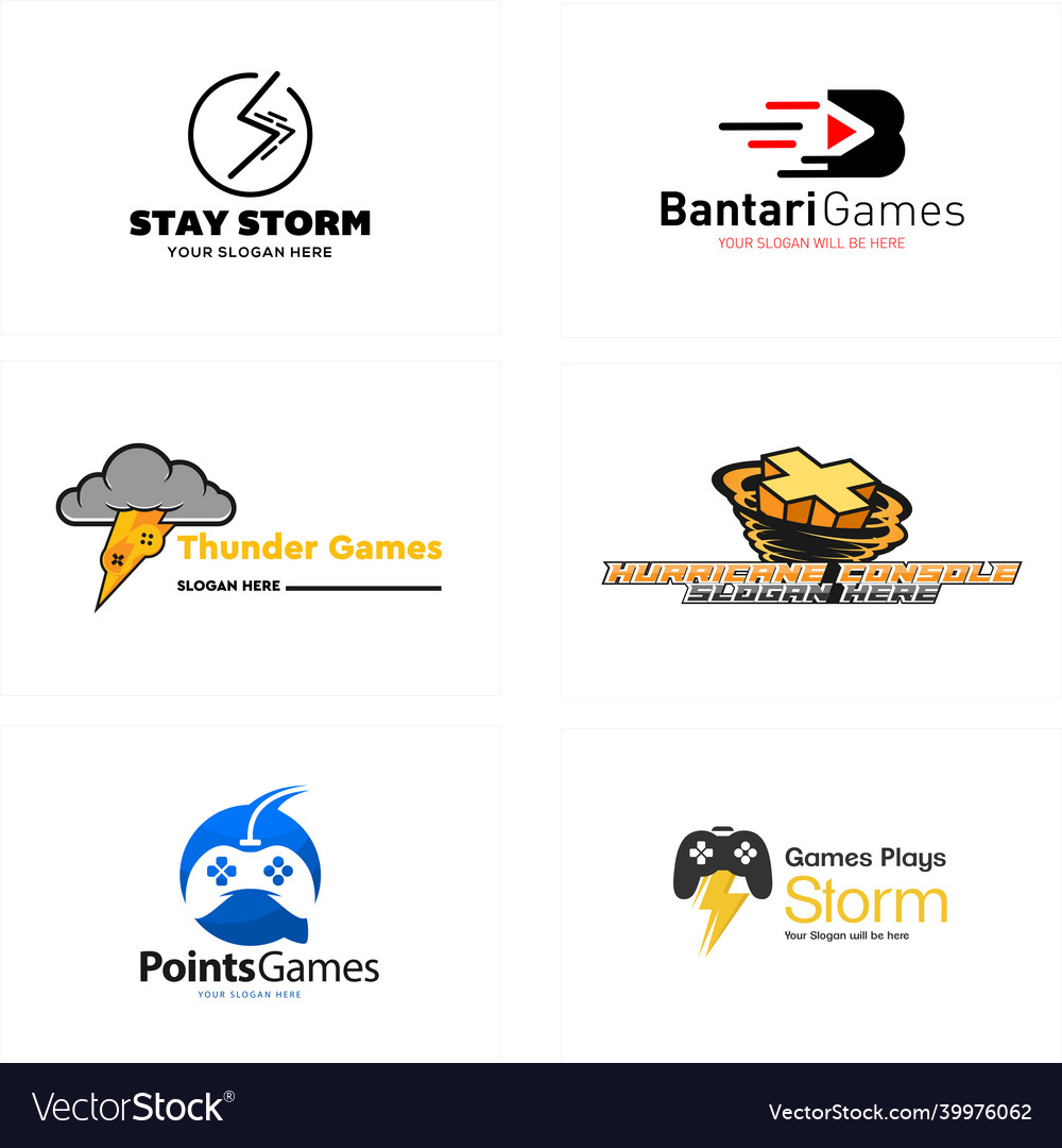Modern power lightning stick game icon initial b Vector Image Modern power lightning stick game icon initial b