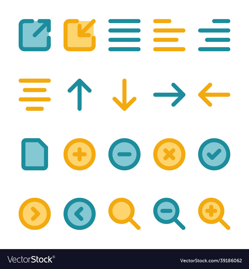 User interface Royalty Free Vector Image - VectorStock