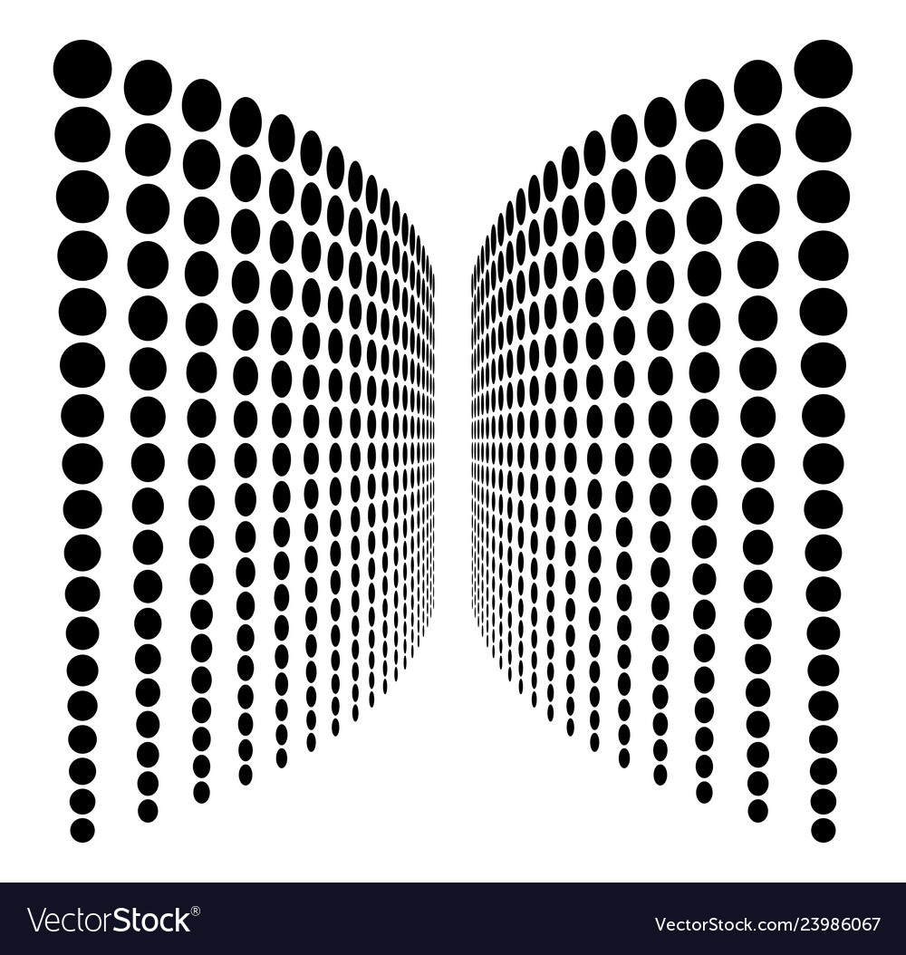 Dot line halftone pattern design dotted background