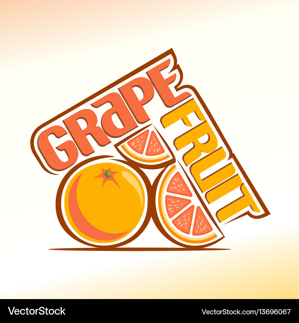 Grapefruit Royalty Free Vector Image - VectorStock
