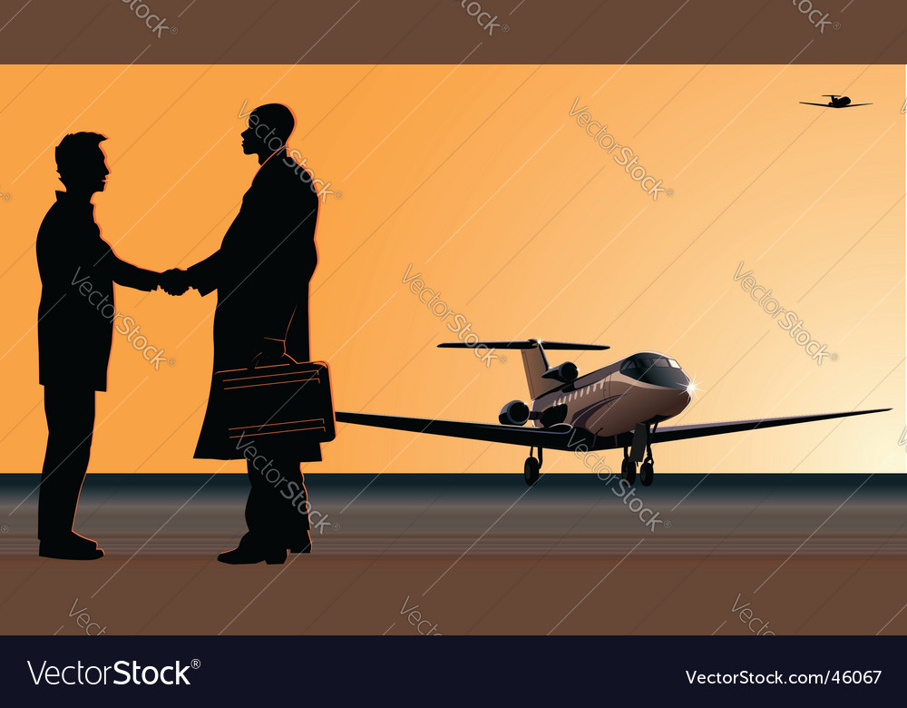 Jetplanes at airfield