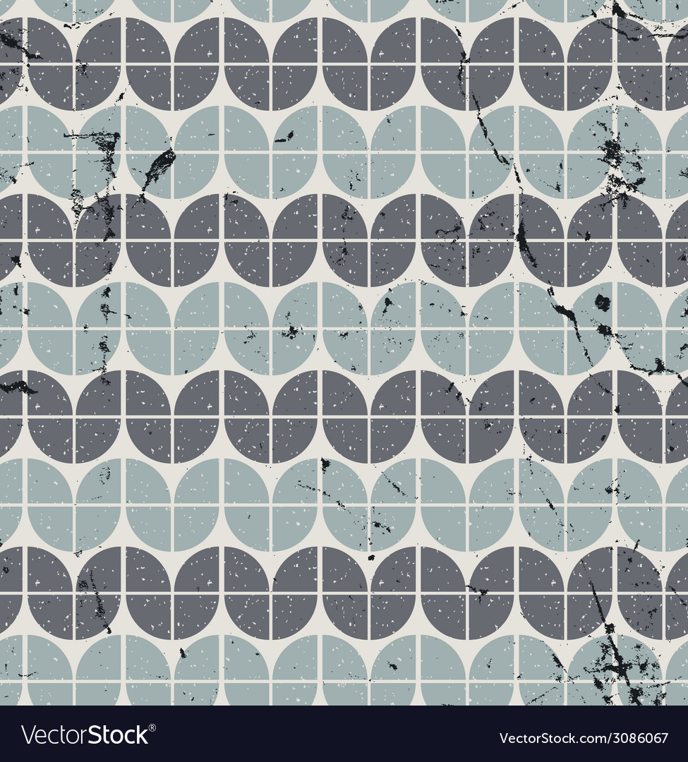 Retro seamless pattern with messy texture