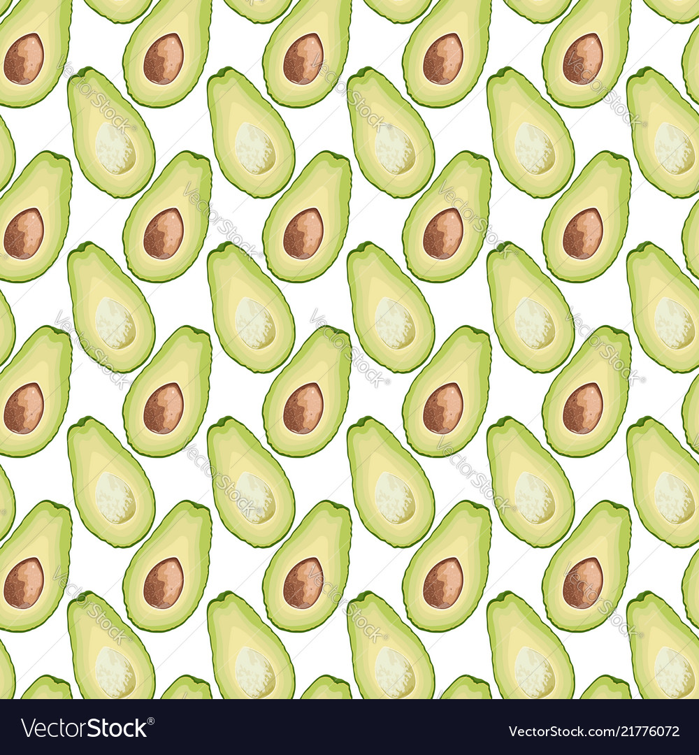 Avocado Slice Pattern