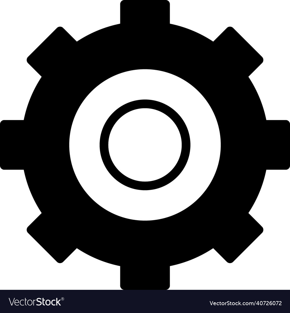 Gear Royalty Free Vector Image - VectorStock