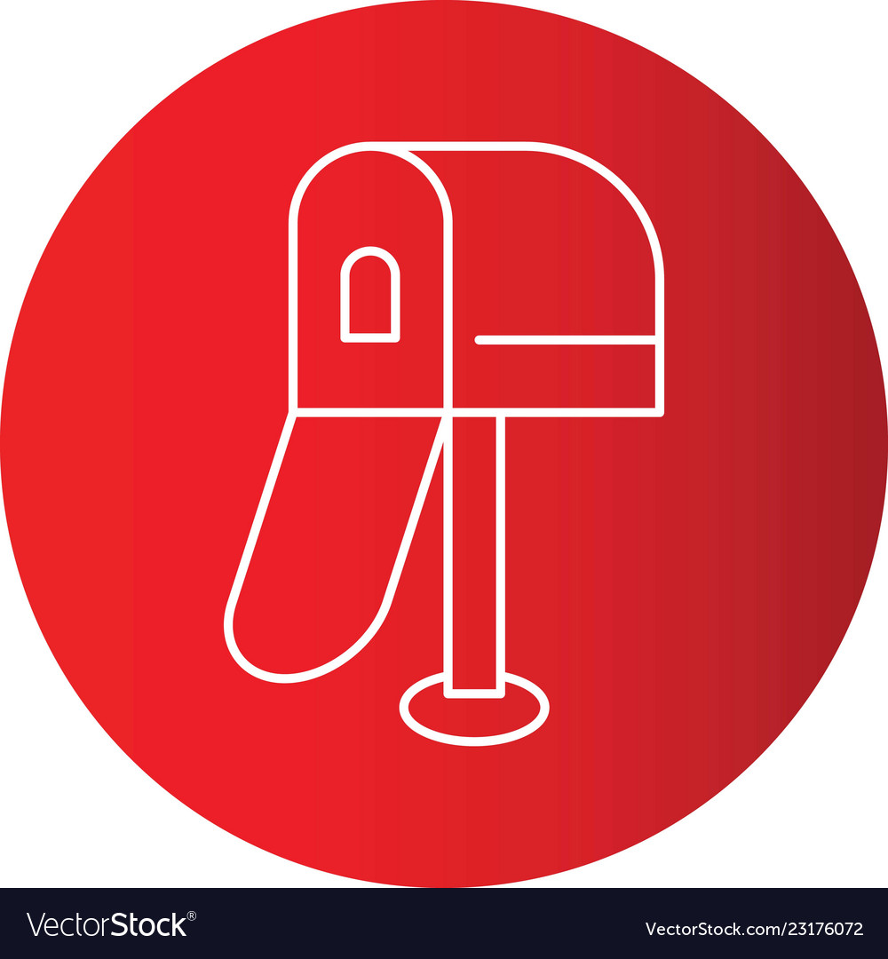 Gradient line circle perfect icon or pigtogram