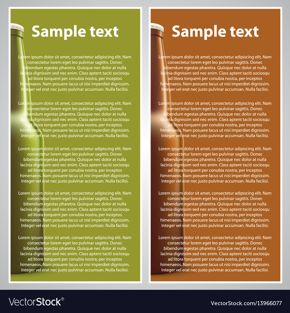 Beer flyer