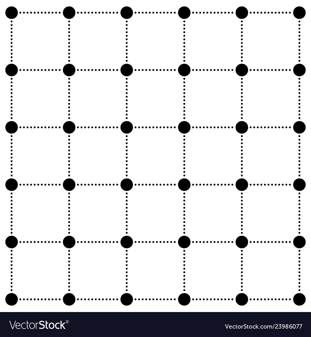 Dot line grid design modern background