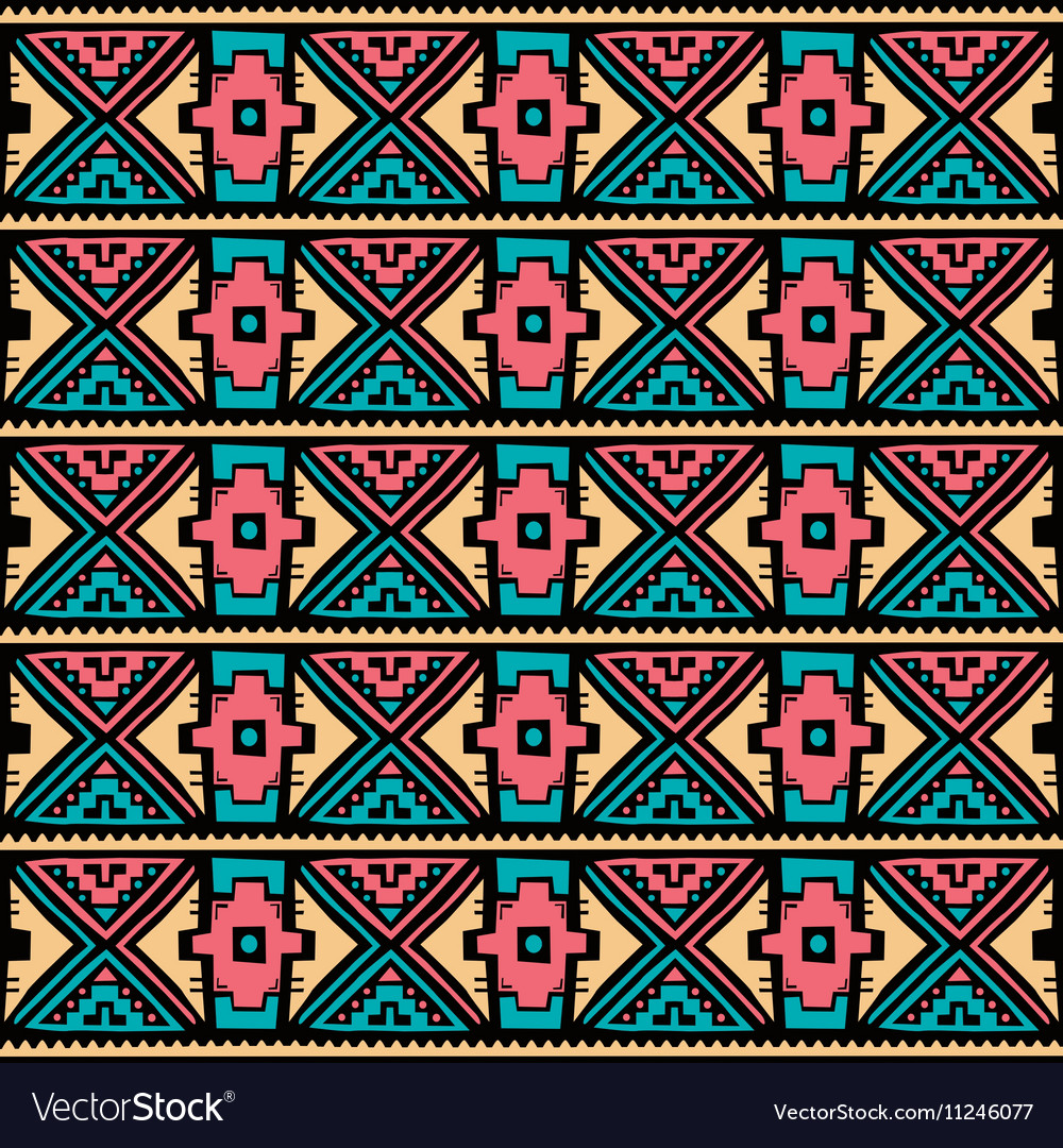 Native ethnic seamless pattern