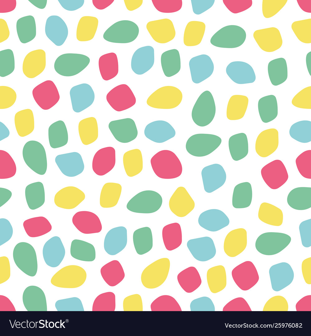 Abstract colorful forms pattern for design vector image Abstract colorful forms pattern for design