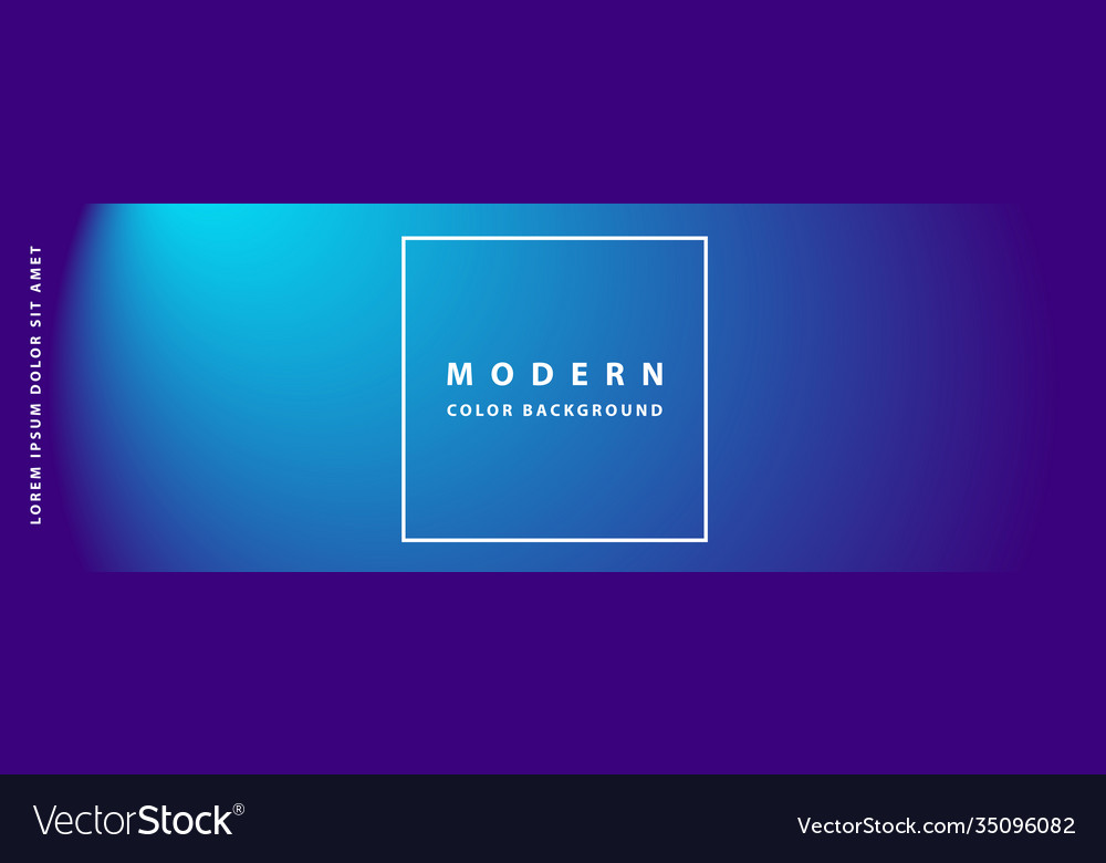 Banner template design with header interface Vector Image Banner template design with header interface
