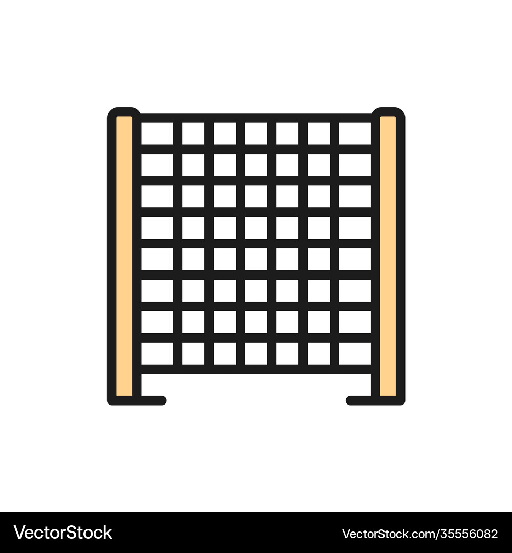 Climbing rope net for children playground flat Vector Image