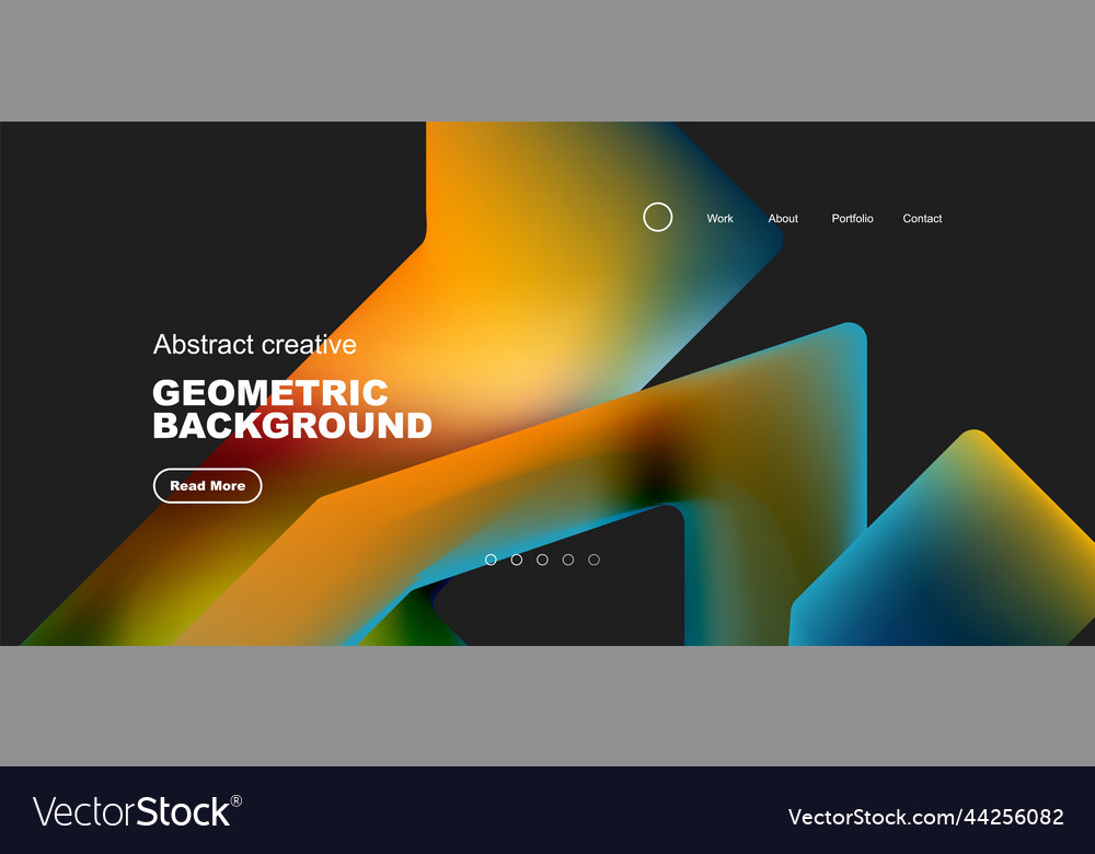 Fluid triangles minimal abstract background