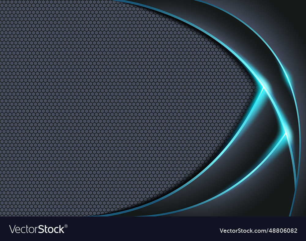 Layered curvy objects with blue edges