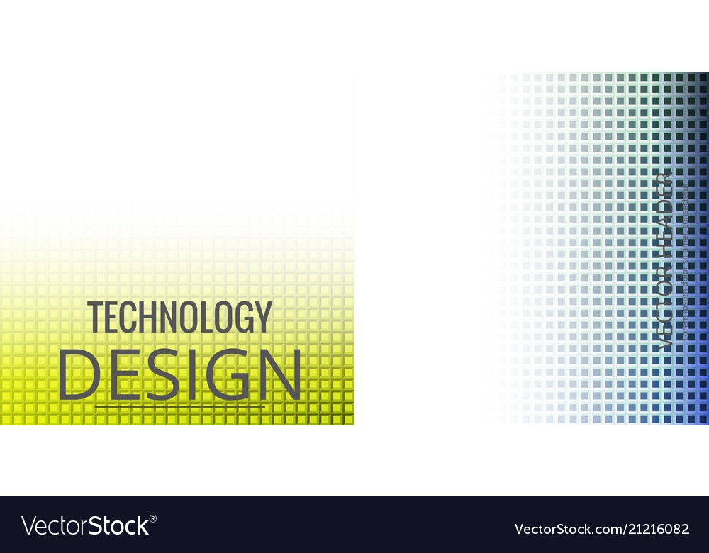 Set of abstract triangle pattern background vector image Set of abstract triangle pattern background