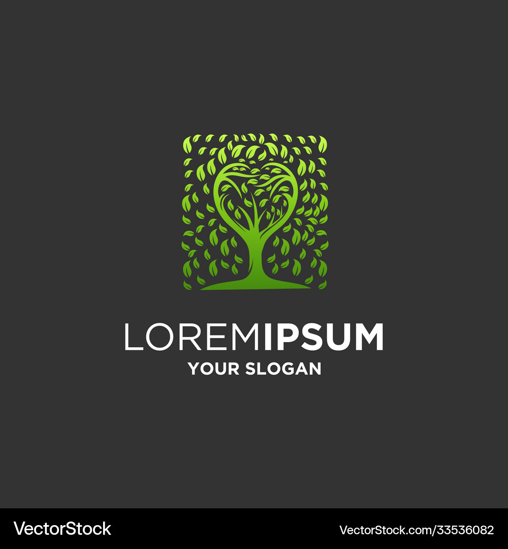 Tree logo Royalty Free Vector Image - VectorStock