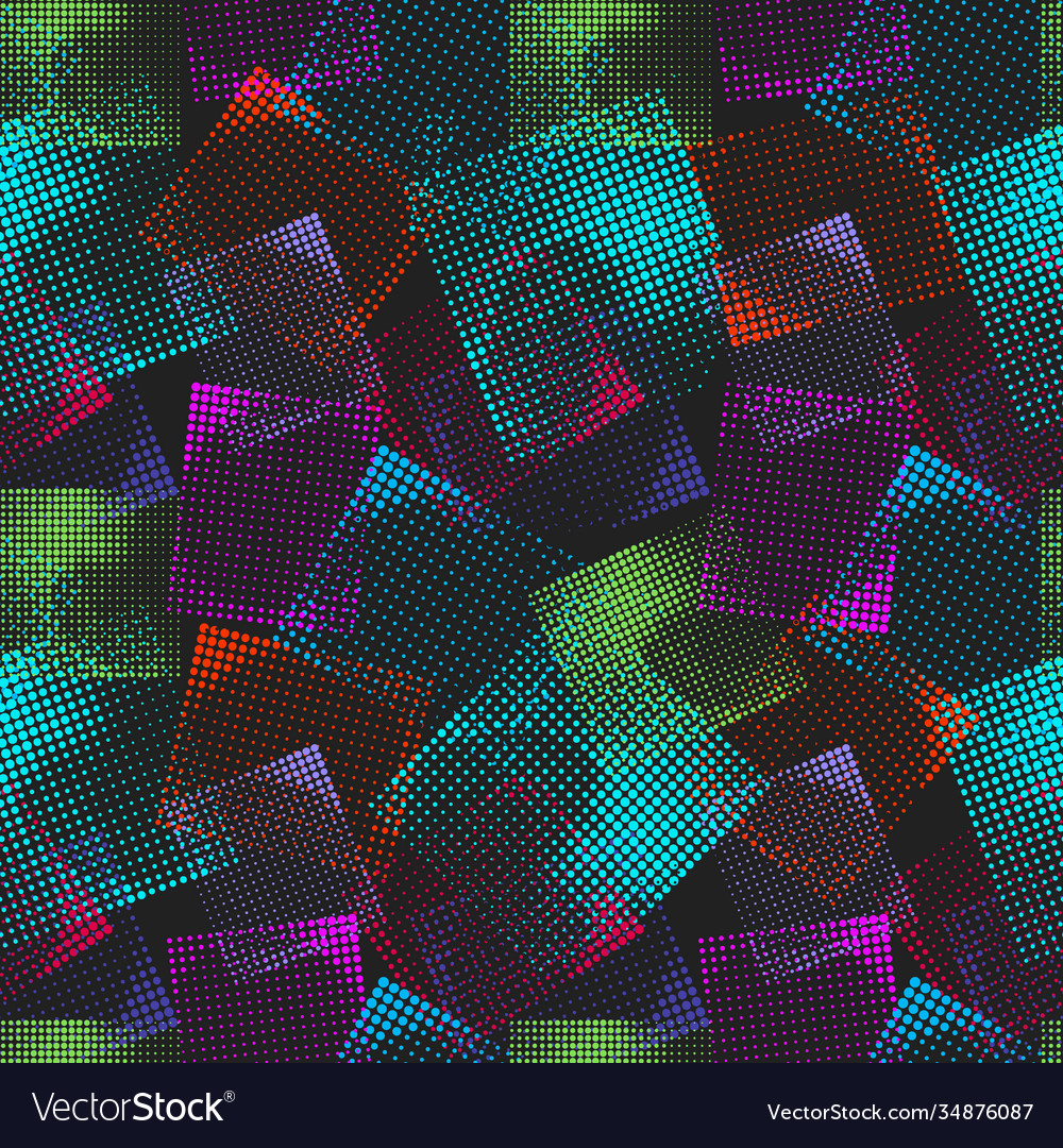 Abstract seamless chaotic pattern with urban vector image Abstract seamless chaotic pattern with urban